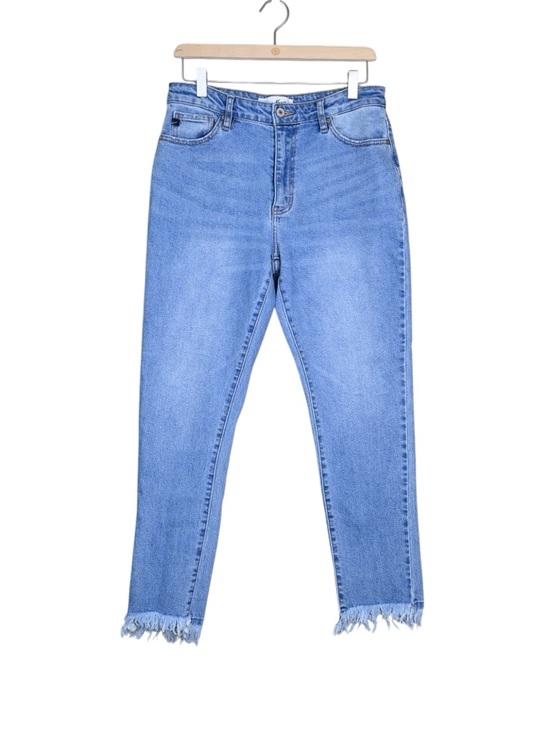 KanCan Denim - KanCan Women's 9/28 Frayed Hem Skinny Jean KC7328M